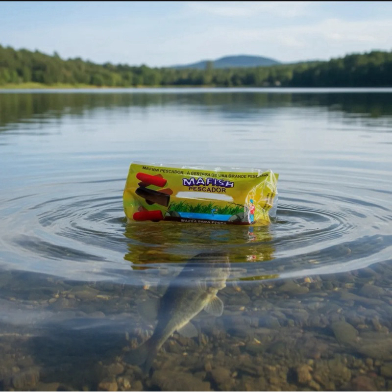 Massa Para Pesca Mafish Fedidinha Chulé Kit Com 2 Unid. Sabor Variado · foto 2