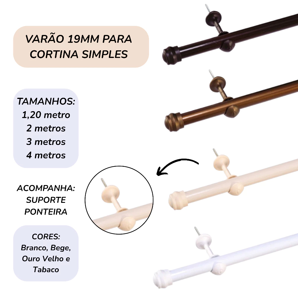 Varao 4 Metros: Guia Completo e Onde Comprar | BuscaProdutos