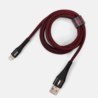 Cabo MFi Lightning para USB Preto | Elite Cable Coca-Cola em Oferta na Shopee