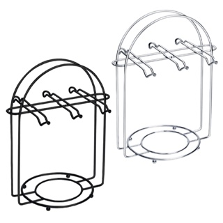 Porta Xícaras e Pires Para Mesa cantinho Do Café 6 Ganchos Aço Inox em Oferta na Shopee