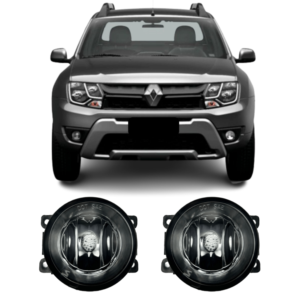 Par Farol De Milha Neblina Renault Duster Oroch 2012 2013 2014 2015 2016 2017 2018 2019 em Oferta na Shopee
