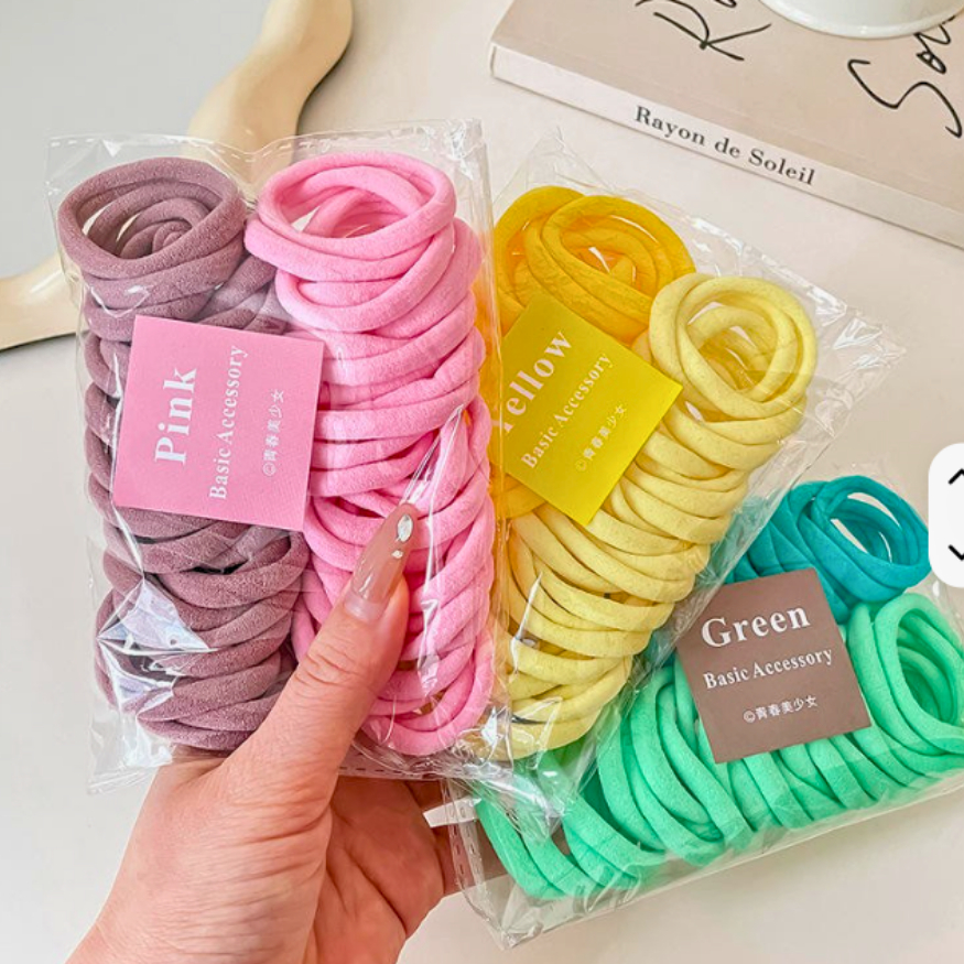 Kit 350 Xuxinha Elástico de Cabelo Feminino Criança Adulto Rabicó Prendedor Lembrancinha mimo em Oferta na Shopee