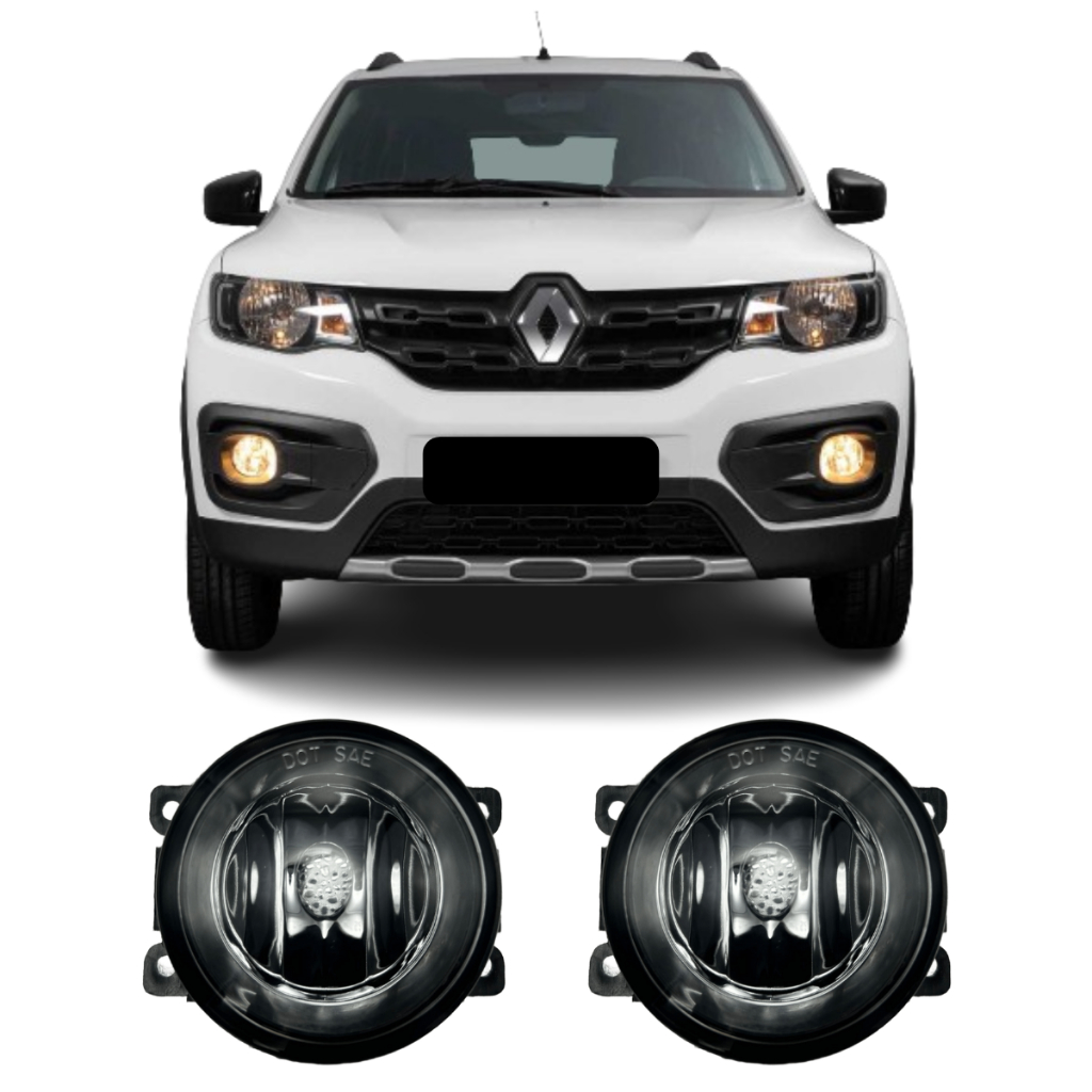 Par Farol De Milha Neblina Renault Kwid 2017 2018 2019 2020 2021 2022 em Oferta na Shopee