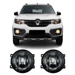 Par Farol De Milha Kwid 2017 a 2022 Vidro