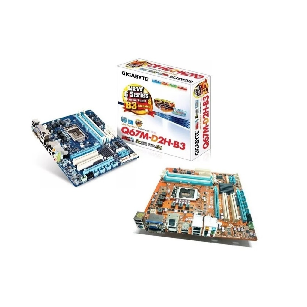 Placa Mãe 1155 GA-Q67M-D2H-B3 / Itautec St4272 Intel 2ª Ger. hdmi, Bios Atualizada suporta até 32GB memória