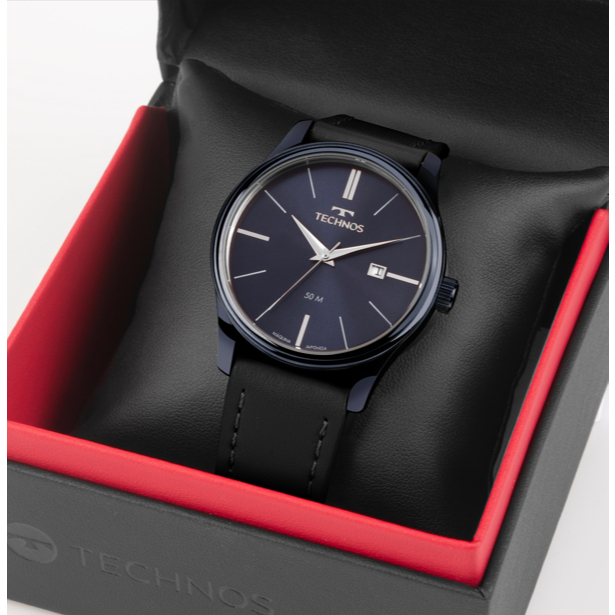Relógio Technos Masculino Steel Azul - 2115UBV/0A