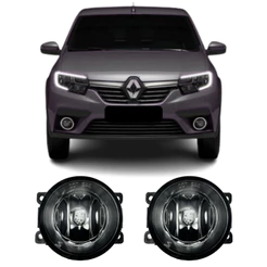 Par Farol De Milha Sandero 2007 Até 2022 Vidro