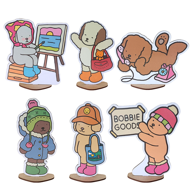 Display de Mesa MDF 6 Peças Para Festa Bob em Oferta na Shopee