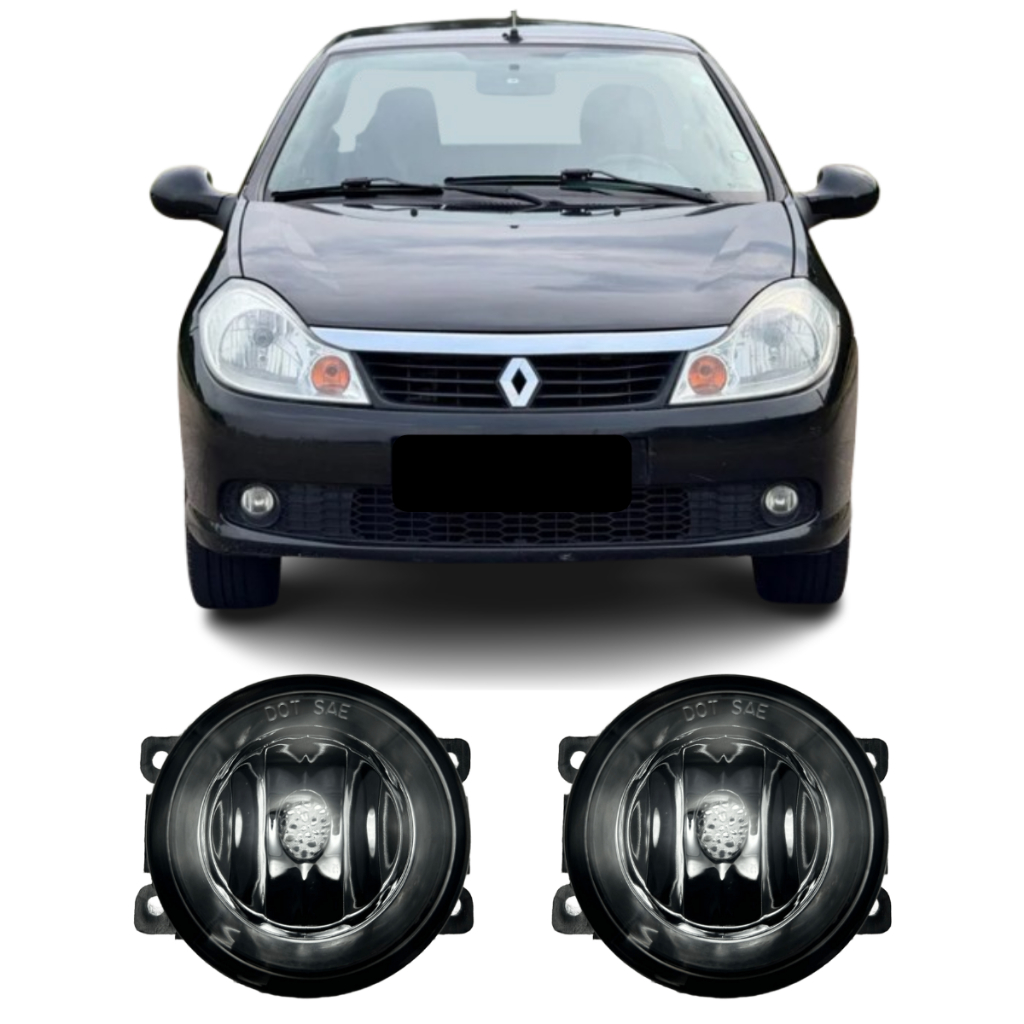 Par Farol De Milha Neblina Renault Symbol 2009 2010 2011 2012 2013 em Oferta na Shopee
