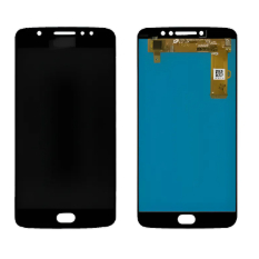 Tela Frontal Compatível Com Moto E4 Plus + Kit Chave Cola Preto Tela Frontal Compatível Com Moto E4 Plus