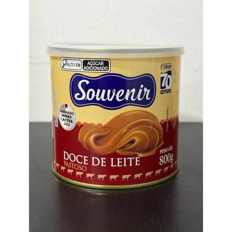 📌 Doce de Leite Souvenir Pastoso 800g – Tradição, Sabor e Qualidade!