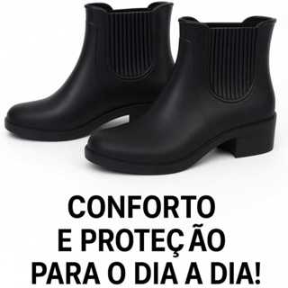 Galocha emborrachada confortável antiderrapante para trabalho em Oferta na Shopee