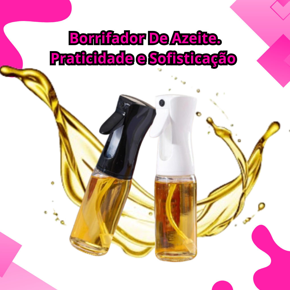 Kit 1/2 Spray Borrifador de Azeite 200ML Vinagre Culinário Pulverizador Galheteiro em Oferta na Shopee