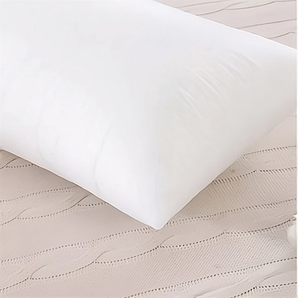 Kit 6 Travesseiro Pluma de Ganso Descanso Antiacaro 70x50cm Luxo