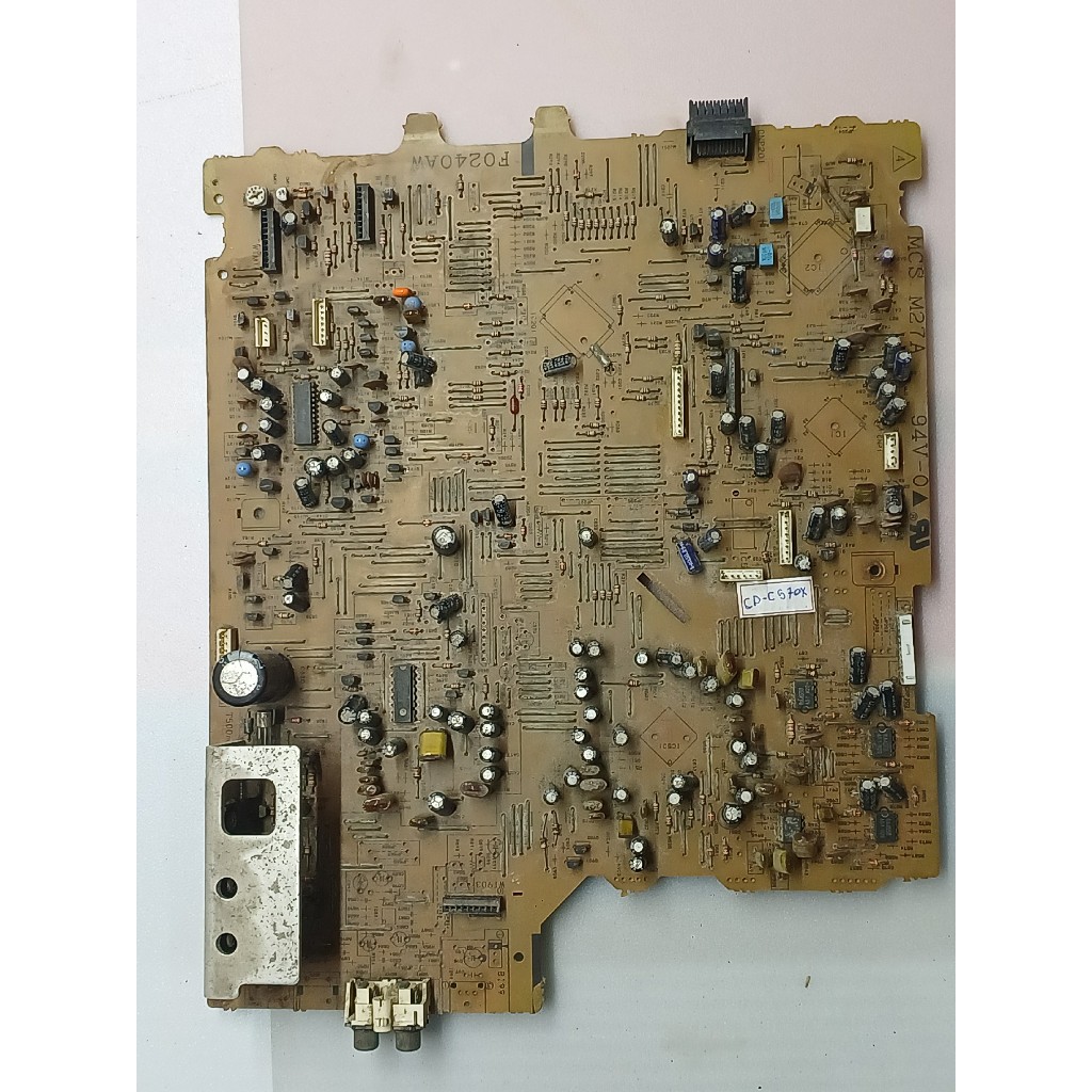 Placa principal de som sharp cd-c570x