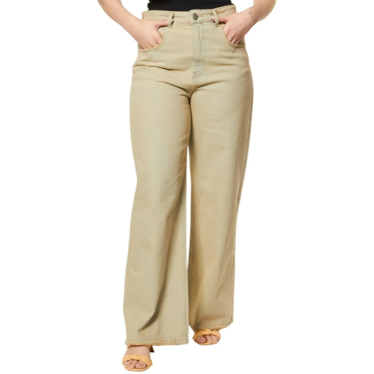 Calça Jeans Hering Feminina Estonada - Hering