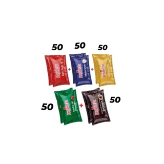 kit ketchup+mostarda+maionese+barbecue +molho de pimenta sachet em Oferta na Shopee