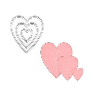 Faca de Corte e Relevo Scrapbook Faquinha Coração Silvestre Pequeno em Oferta na Shopee