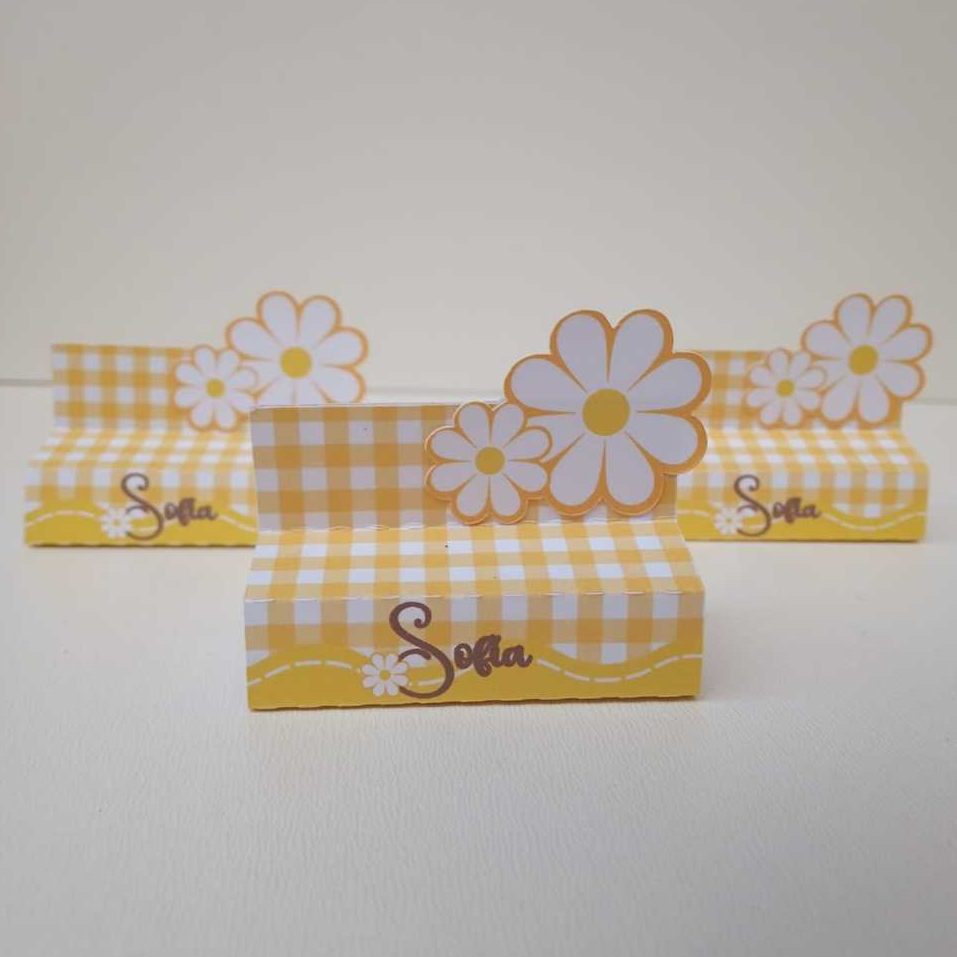 Porta Bis duplo personalizado Margarida /Lembrancinha de Festa /Aniversário /Margarida