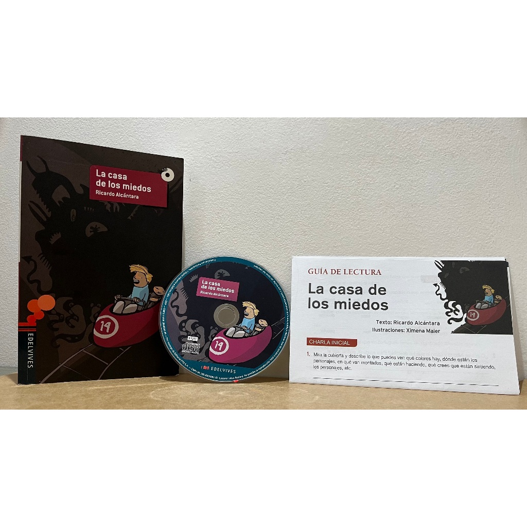 Livro: La Casa de los Miedos ( Acompanha Cd e Guia de Leitura) Ricardo Alcántara