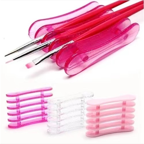 Kit  Grade Pincéis Unhas Porta Acessório Suporte Pincel Acrigel