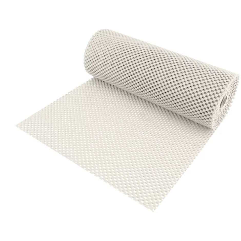 Tapete Forro Gaveta Armário Geladeira Cozinha Dispensa Antiderrapante Rolo Cinza Preto Marrom Bege