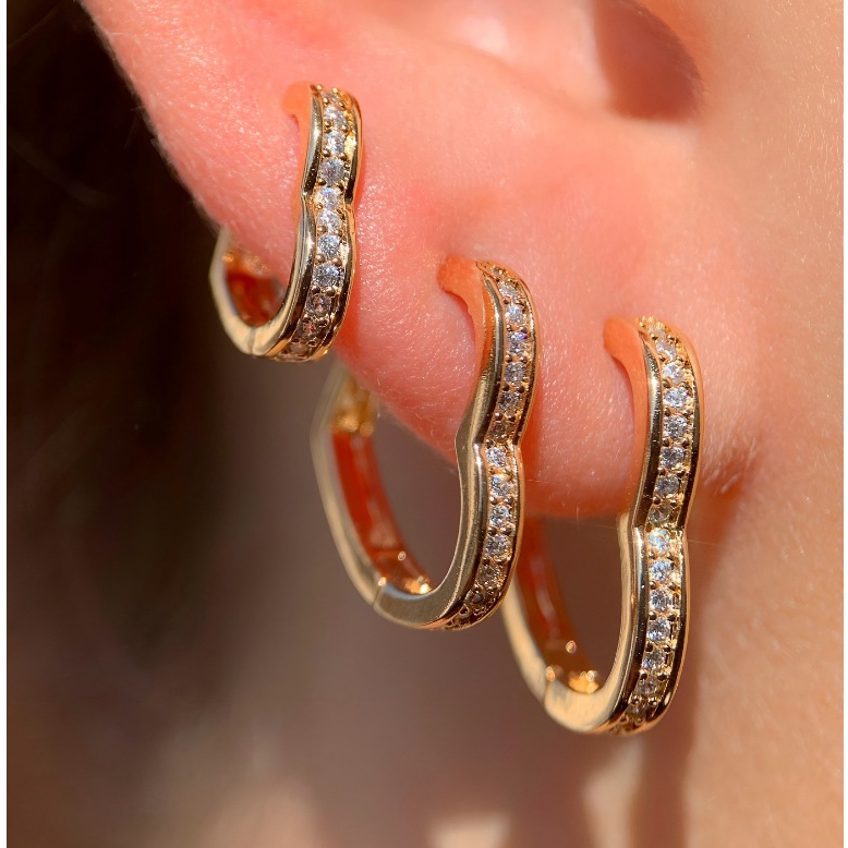 Brincos Ouro Pedras: Onde Comprar | BuscaProdutos