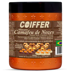 Máscara Camafeu De Nozes Coiffer 500g Cabelos Extremamente Secos