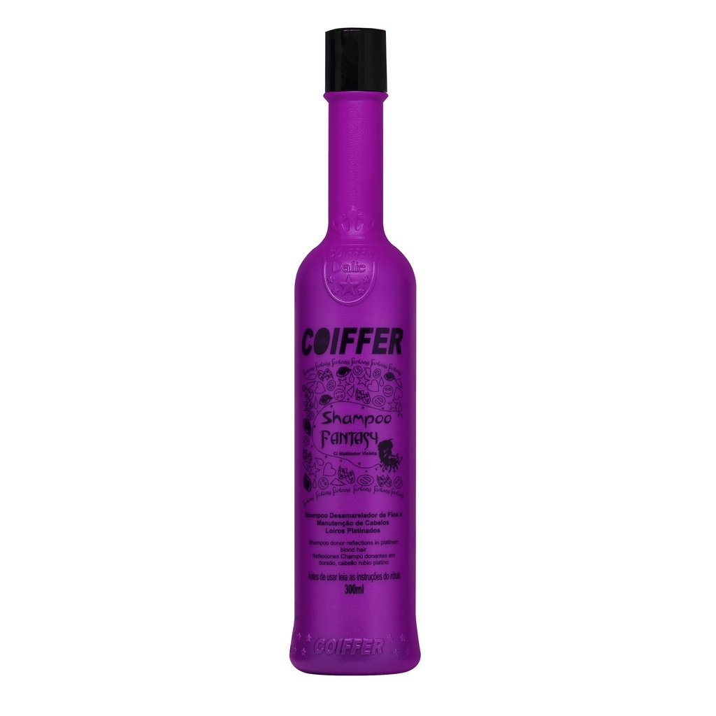 Shampoo Matizador Para Cabelos Loiros Fantasy Coiffer 300ml