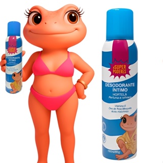 Desodorante Íntimo Hortelã Super Poderes Com Vitamina E, Óleo de Rosa Mosqueta, Ácido Hialurônico em Oferta na Shopee