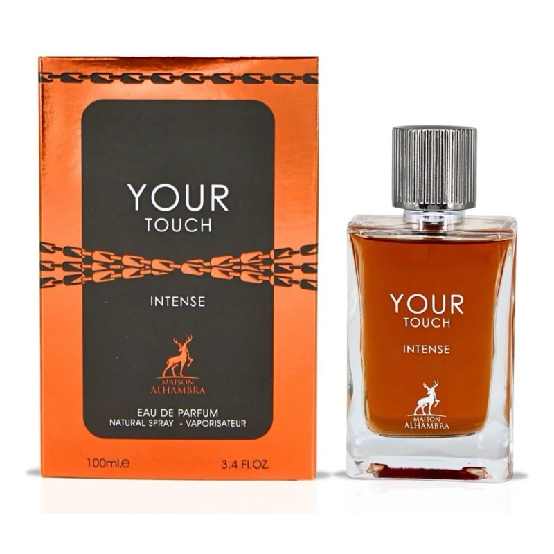 Perfume Your Touch Intense Maison Alhambra 100ml – Perfume Masculino Marcante e Sedutor
