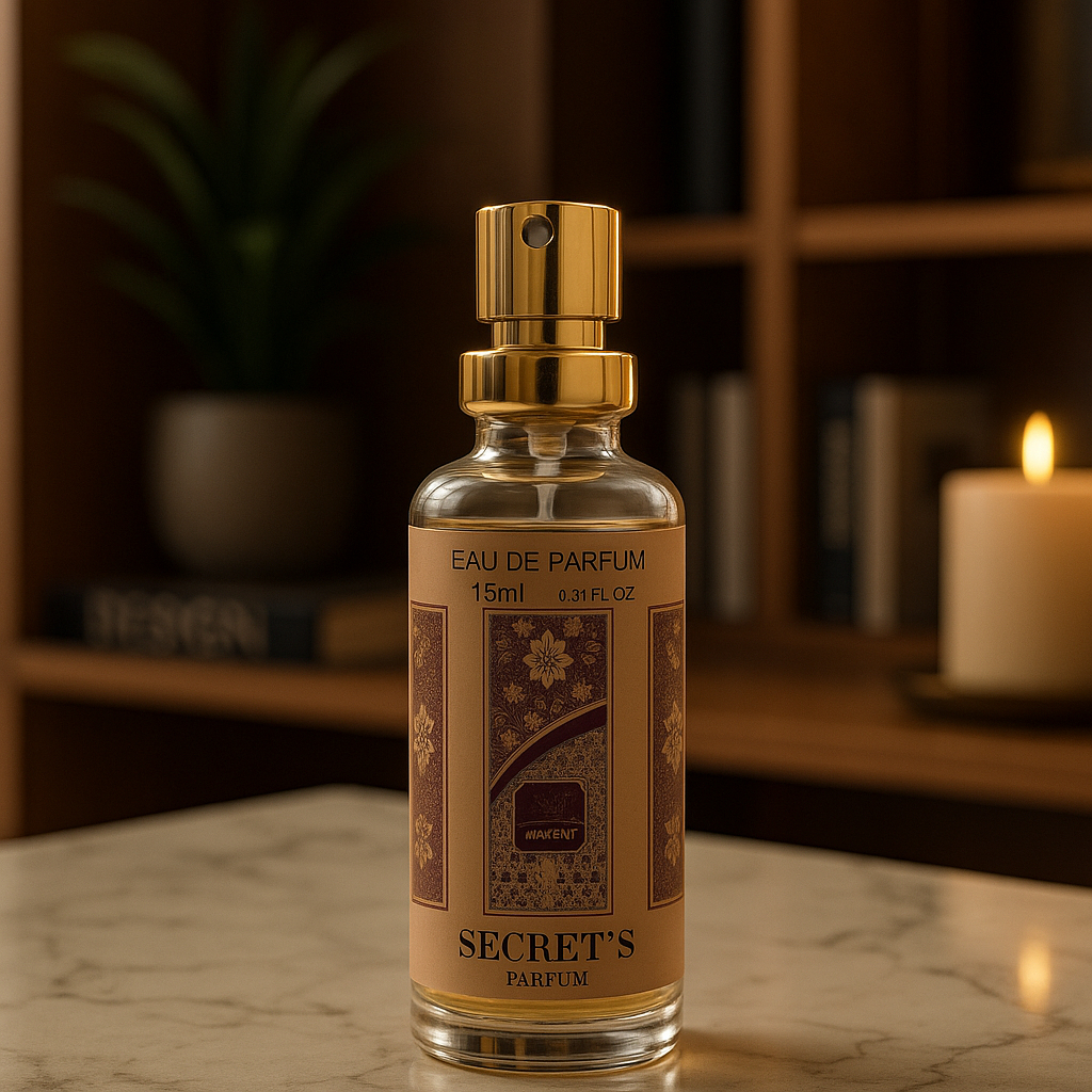Perfume Árabe Watani 15ml Secret’s Parfum – Fragrância, Frutada, Doce e Floral, Alta Fixação