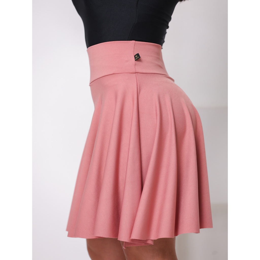 Short Saia Moda Evangélica Longo Feminino Cintura Alta em Oferta na Shopee