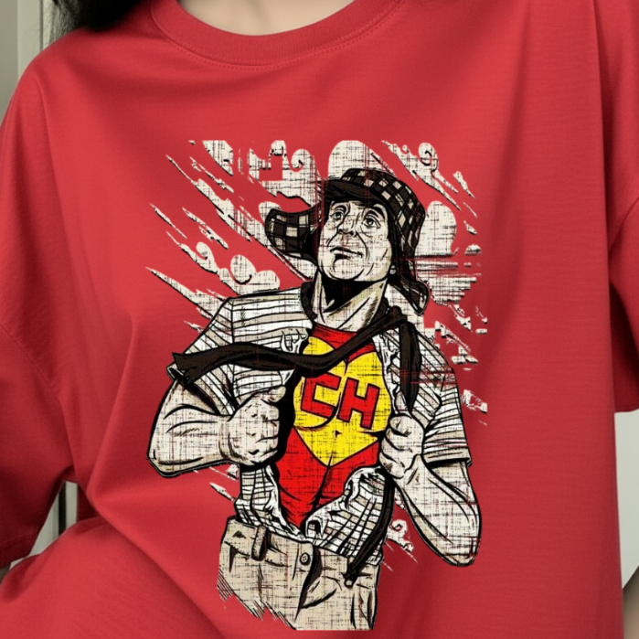 Camiseta do Chaves Chapolin Colorado Algodão Confortavel camisa t-shirt Plus Size Engraçada
