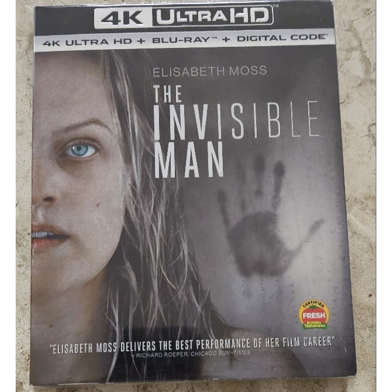Bluray 4k - The Invisible Man (novo/lacrado)