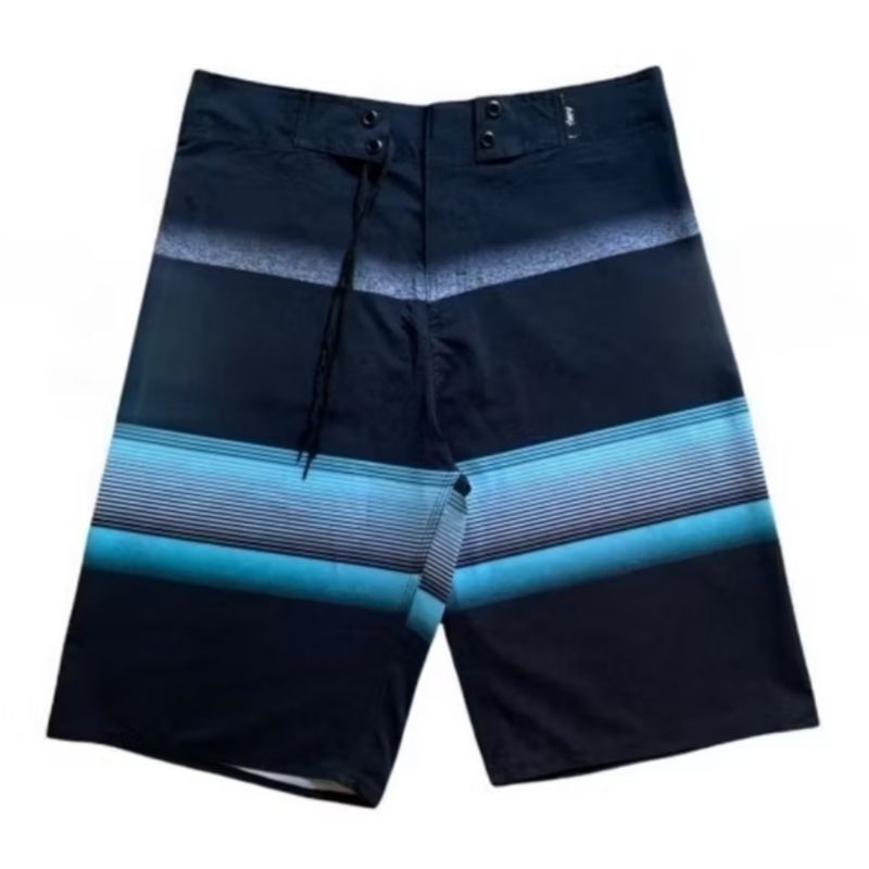 Kit 02 Bermuda Surf Masculina Tactél Elastano Praia ( Estampas Variadas)