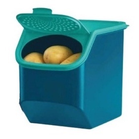Tupperware Modular 5L Turmalina Batata , Alho e Cebola Azul Turmalina
