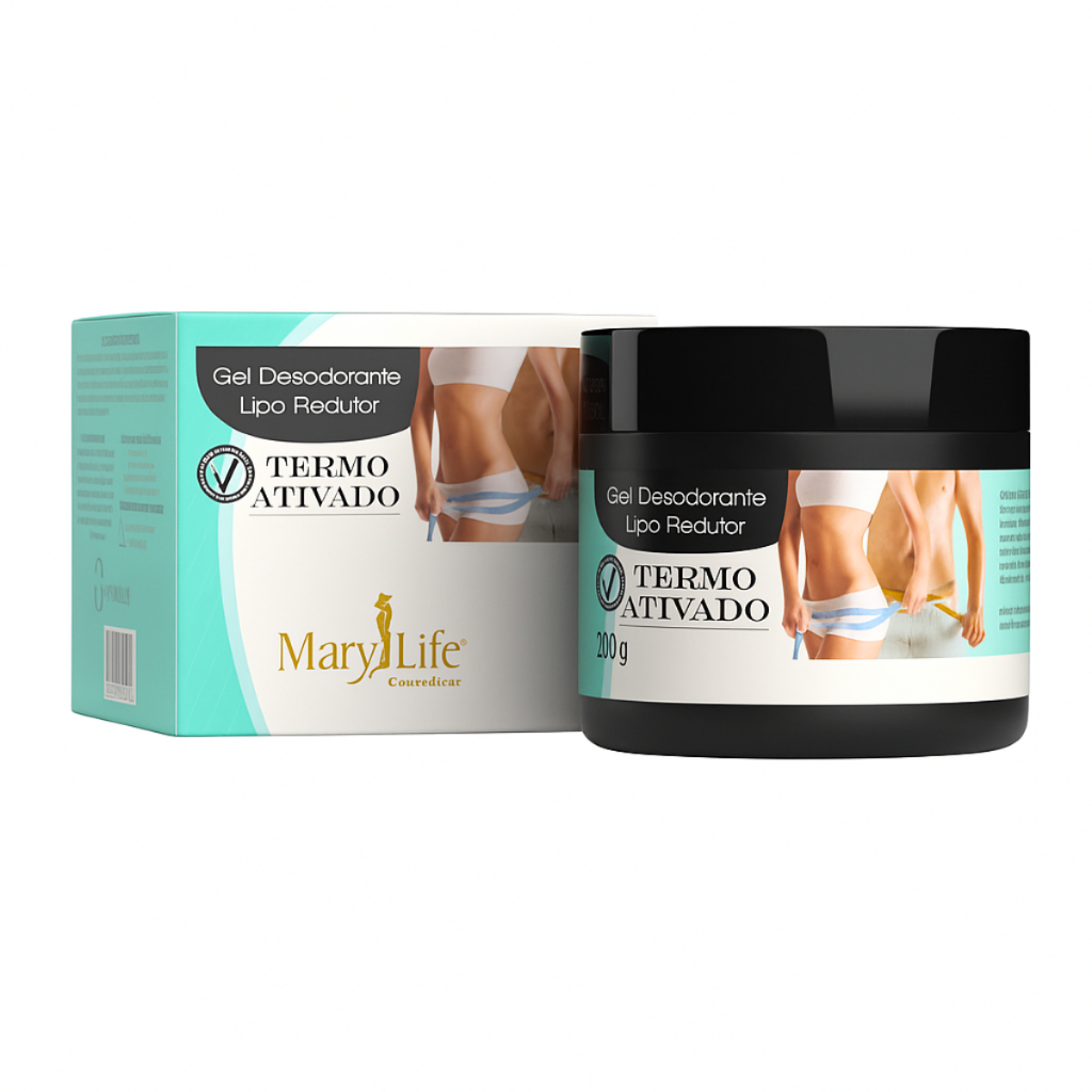 GEL LIPO REDUTOR TERMOATIVADO MARY LIFE – 250 g