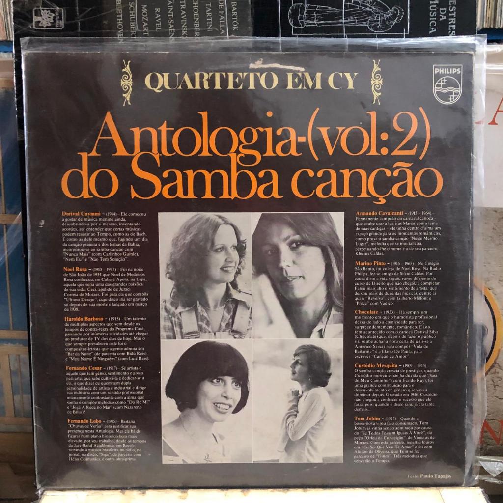 Antologia Vol 2 Do Samba Canção W LP