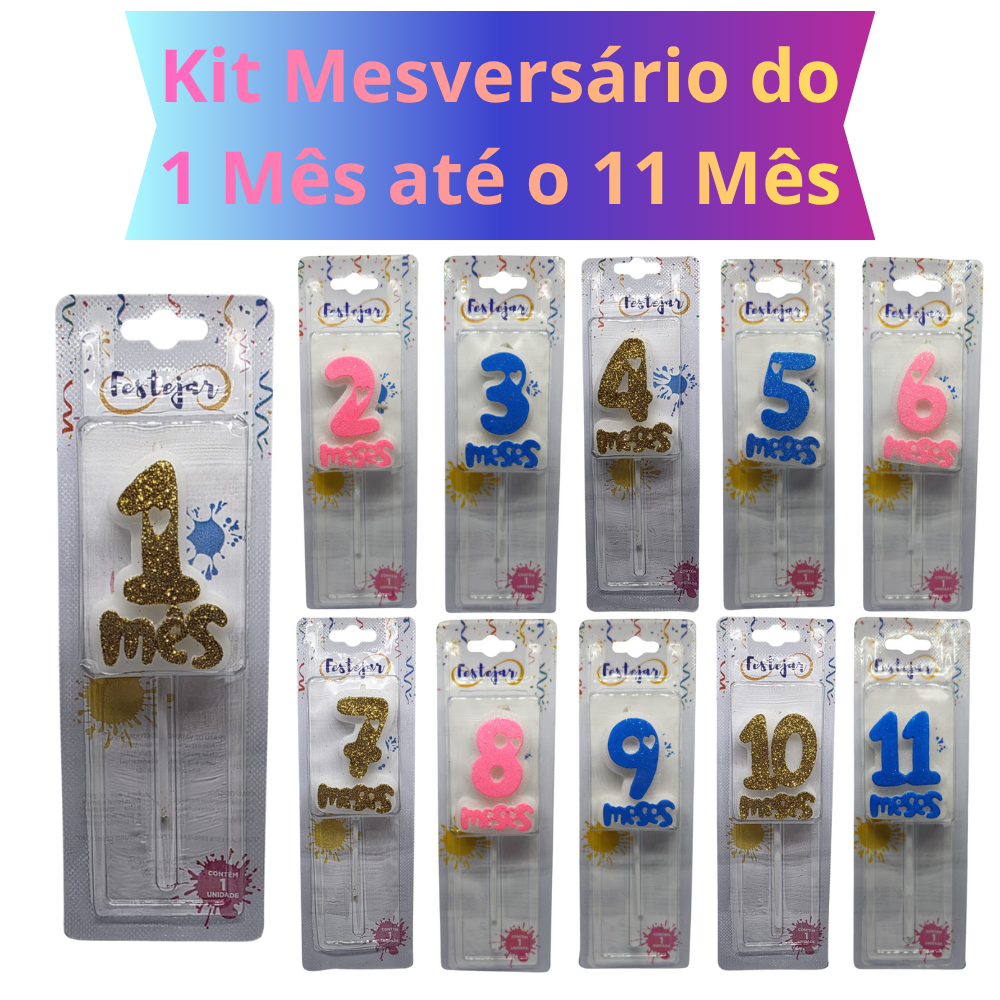 Mesversario 1 Mes: Onde Comprar | BuscaProdutos