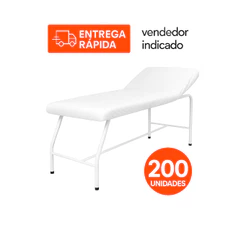 KIT 200/100 Lençóis Descartáveis TNT Branco – 2,00 x 0,90 cm com Elástico | PREMIUM
