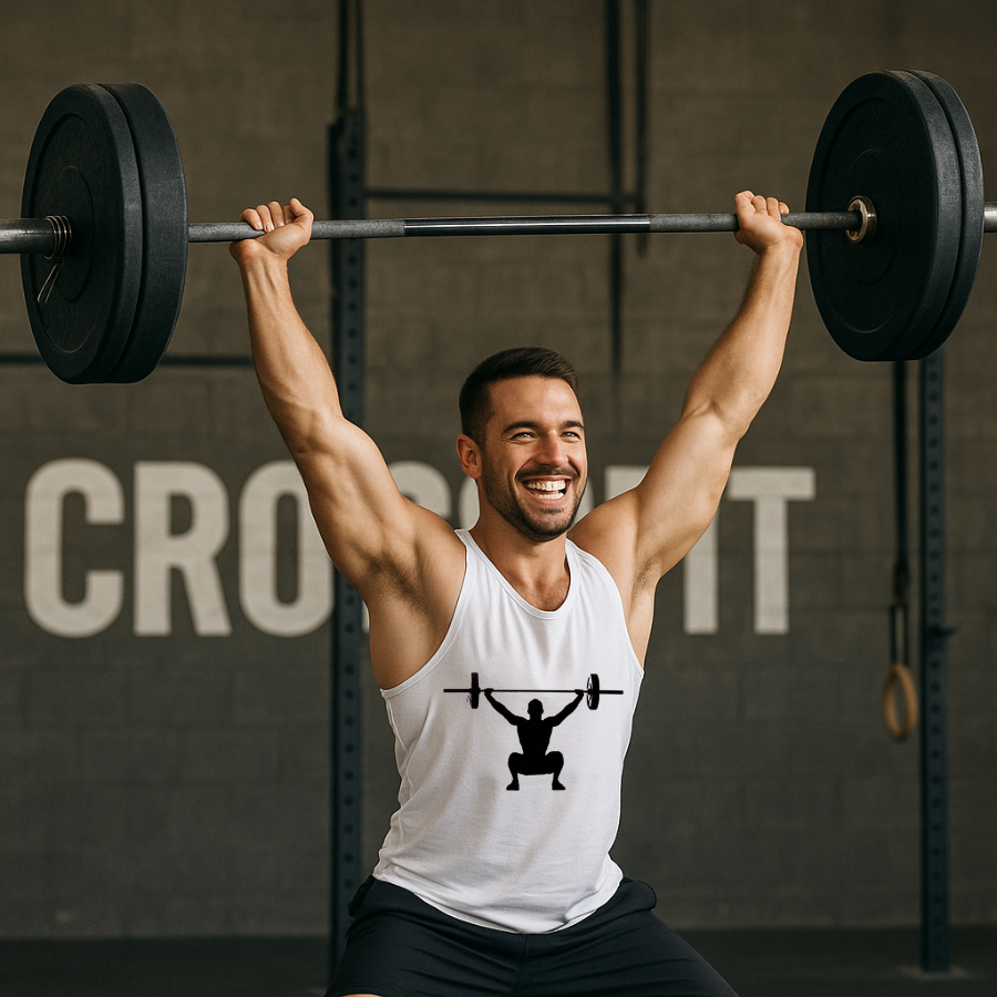 Camiseta Masculina Regata Feminina Crossfit Blusa Unissex Snatch Academia Lançamento