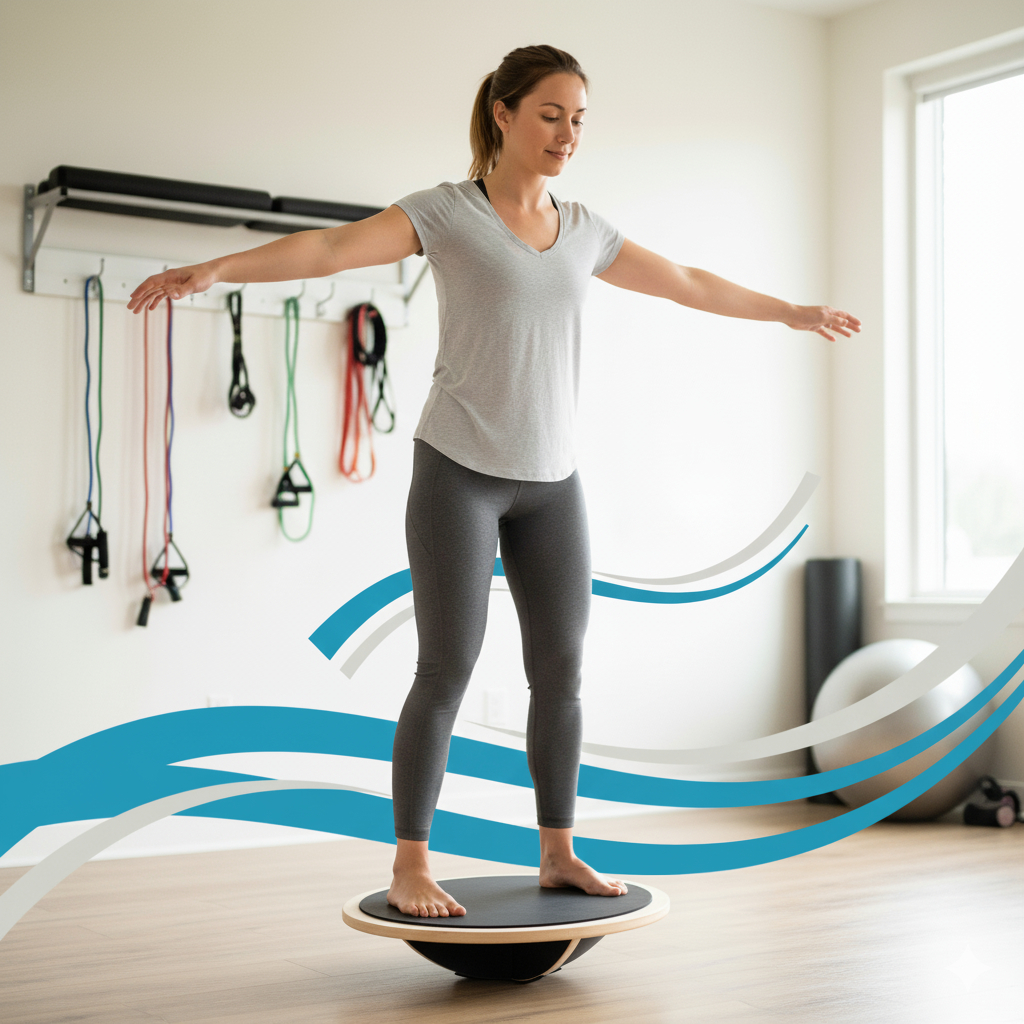 Disco Prancha De Equilíbrio Para Propriocepção Fisioterapia Pilates