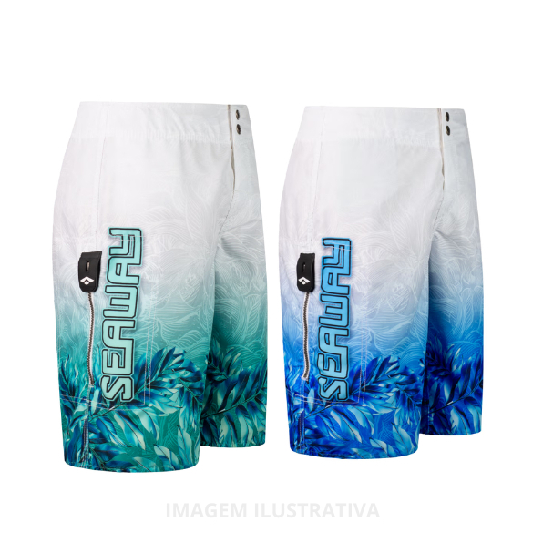 Bermudas Tactel Seaway moda surf em Oferta na Shopee