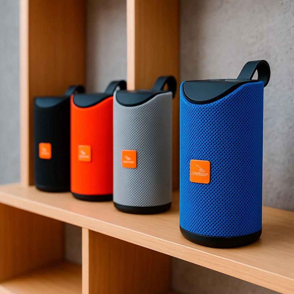 Caixa de som portátil Bluetooth 10W SD Pen Drive Rádio FM