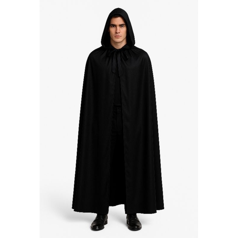 Capa de Exu com Capuz tecido resistente