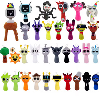 Pelúcias Sprunki 20Cm Orang Blue Raddy Owakcx MrSun Durple Tunner Jevin Clukr Brund Wenda Pink Funt Bot Black Jogo em Oferta na Shopee