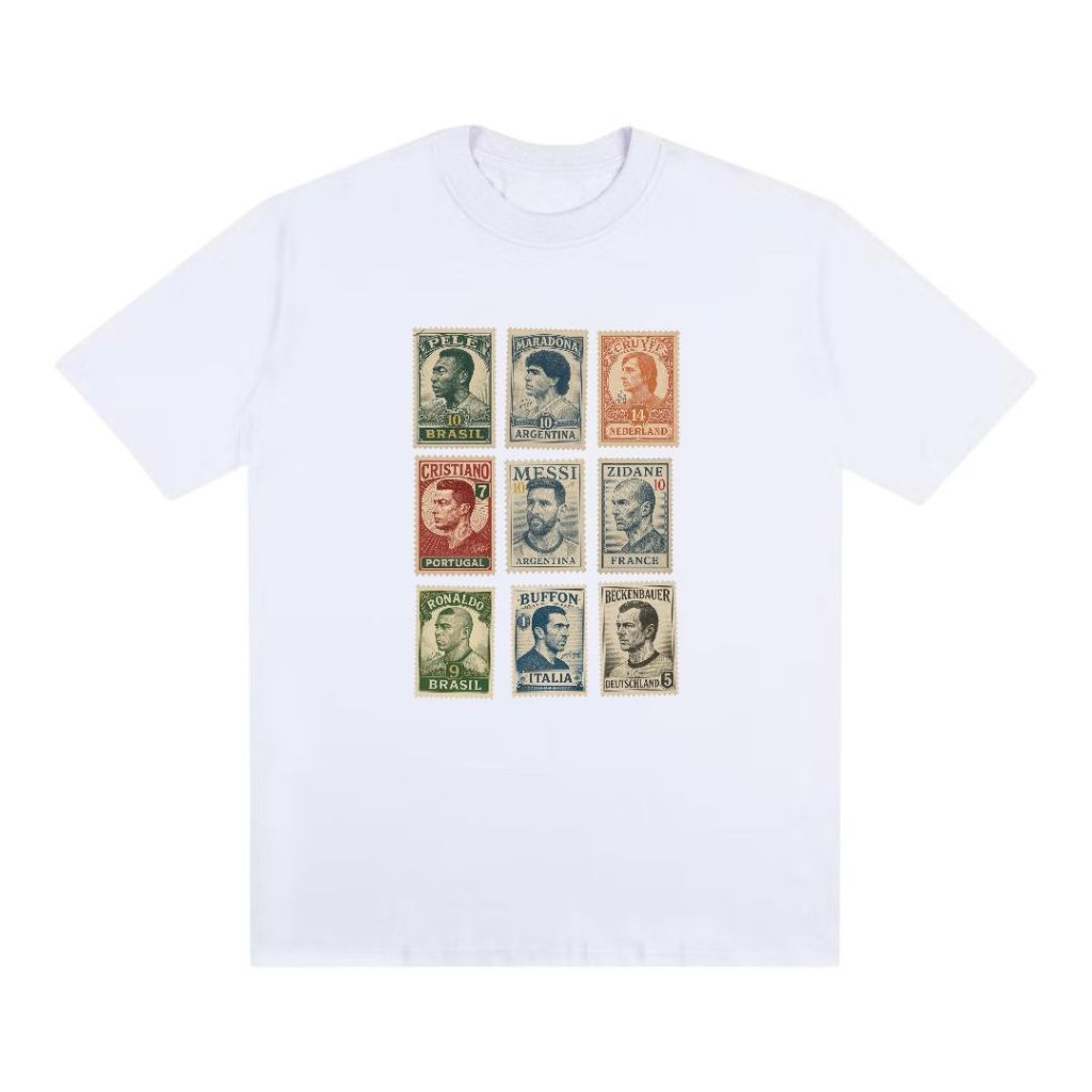 Camiseta OVERSIZED Futebol copa do mundo brasil lendas STREETWEAR algodão