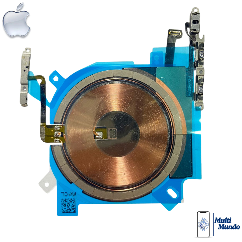 Flex Nfc Botão Power Volume Iphone 12 Pro Original Retirado
