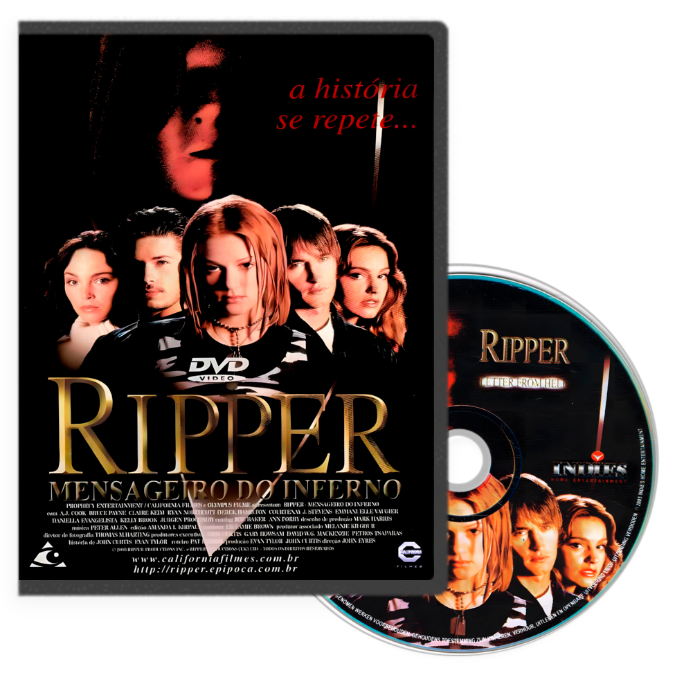 DVD - Ripper: Mensageiro do Inferno (2001) (Dublado e Legendado)